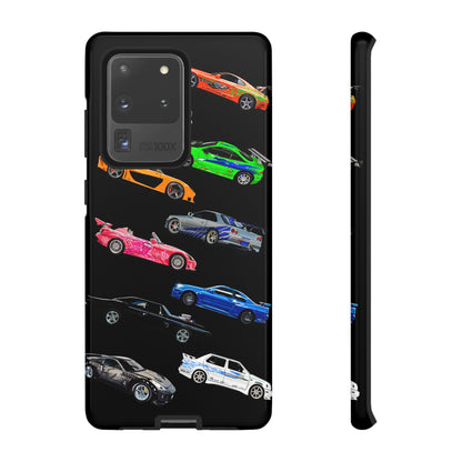 Fast and furious movie cars Case iPhone 16 15 14 13 12 11pro Samsung Galaxy Pixel
