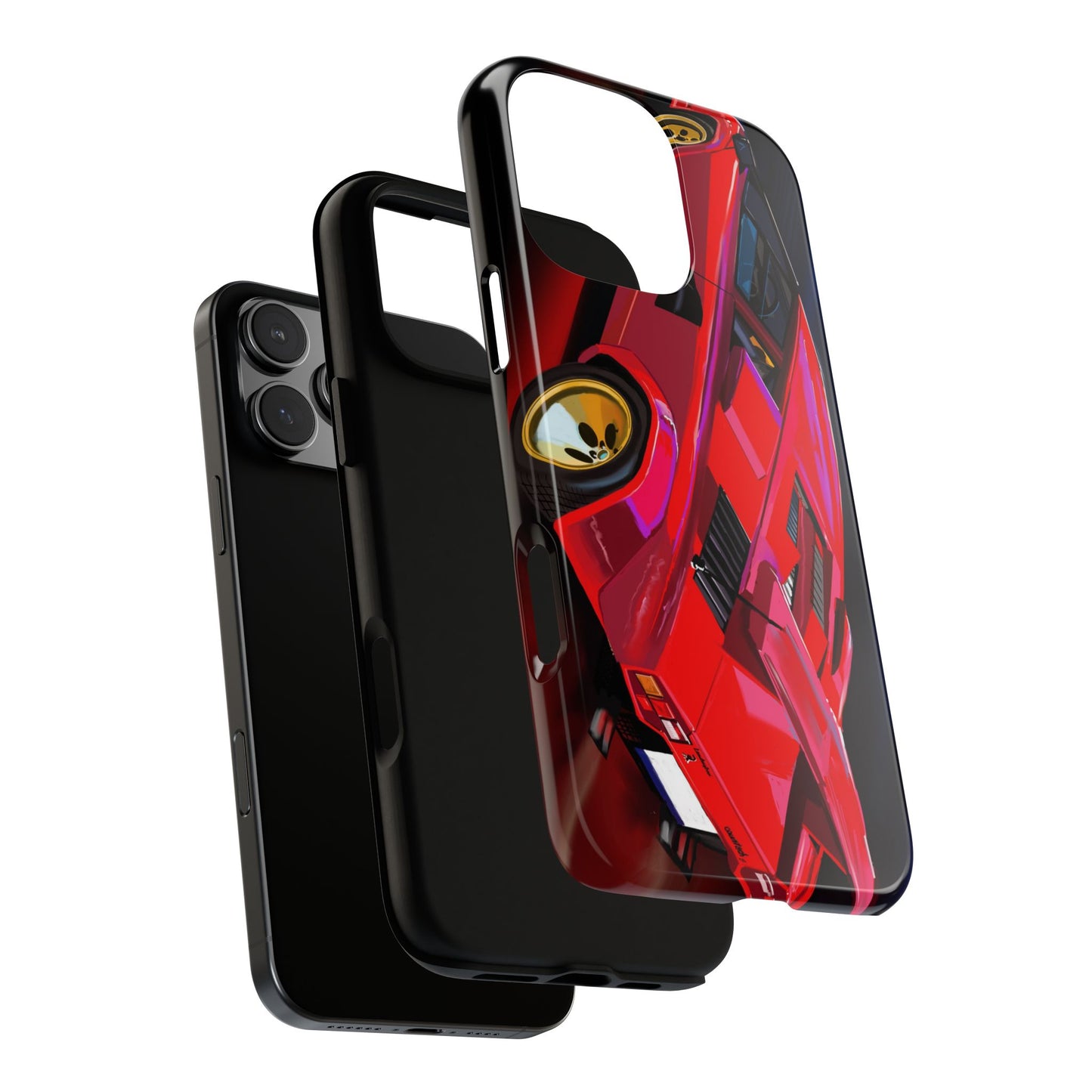 Lamborghini Countach iPhone 16 15 14 13 12 11 Pro max Samsung Galaxy Pixel Slim
