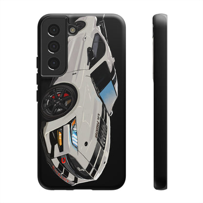 White gt500 car iPhone 17 16 15 14 13 12 Pro Samsung galaxy pixel