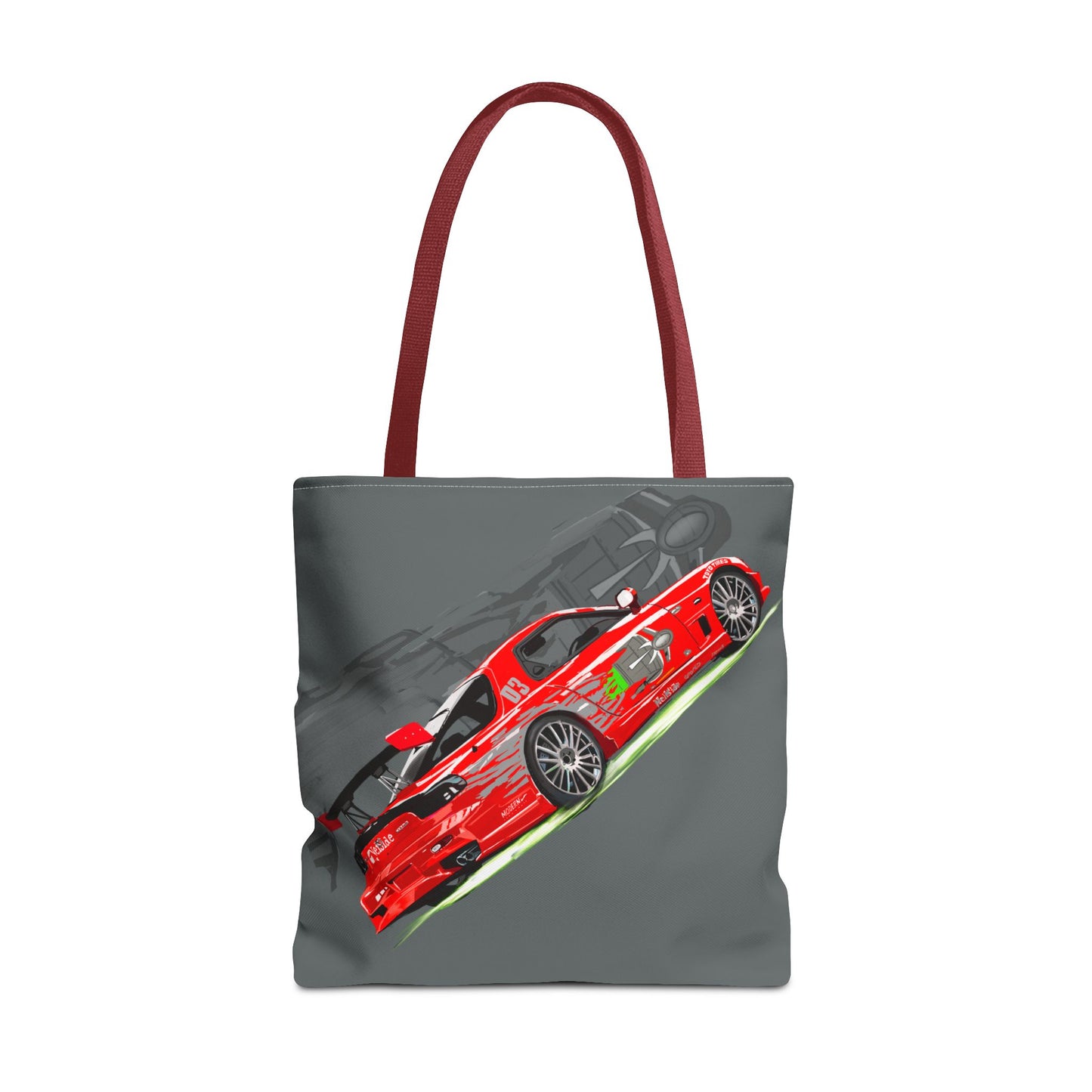 Fast and Furious Dom's RX7  Library Carry Tote Bag (AOP)