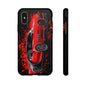 Bugatti Red Chiron Case iPhone 16 15 14 13 12 11 Pro max Samsung Galaxy Pixel