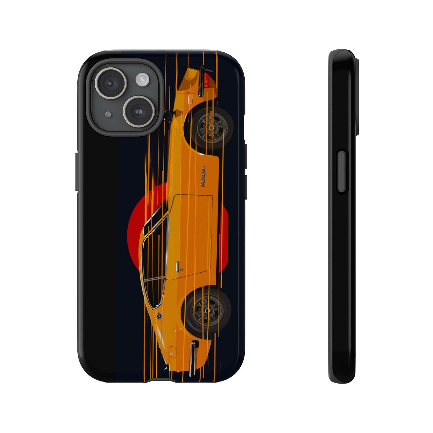 Datsun 240z iPhone 16 15 14 13 12 11 Pro max Samsung Galaxy Pixel Slim Tough