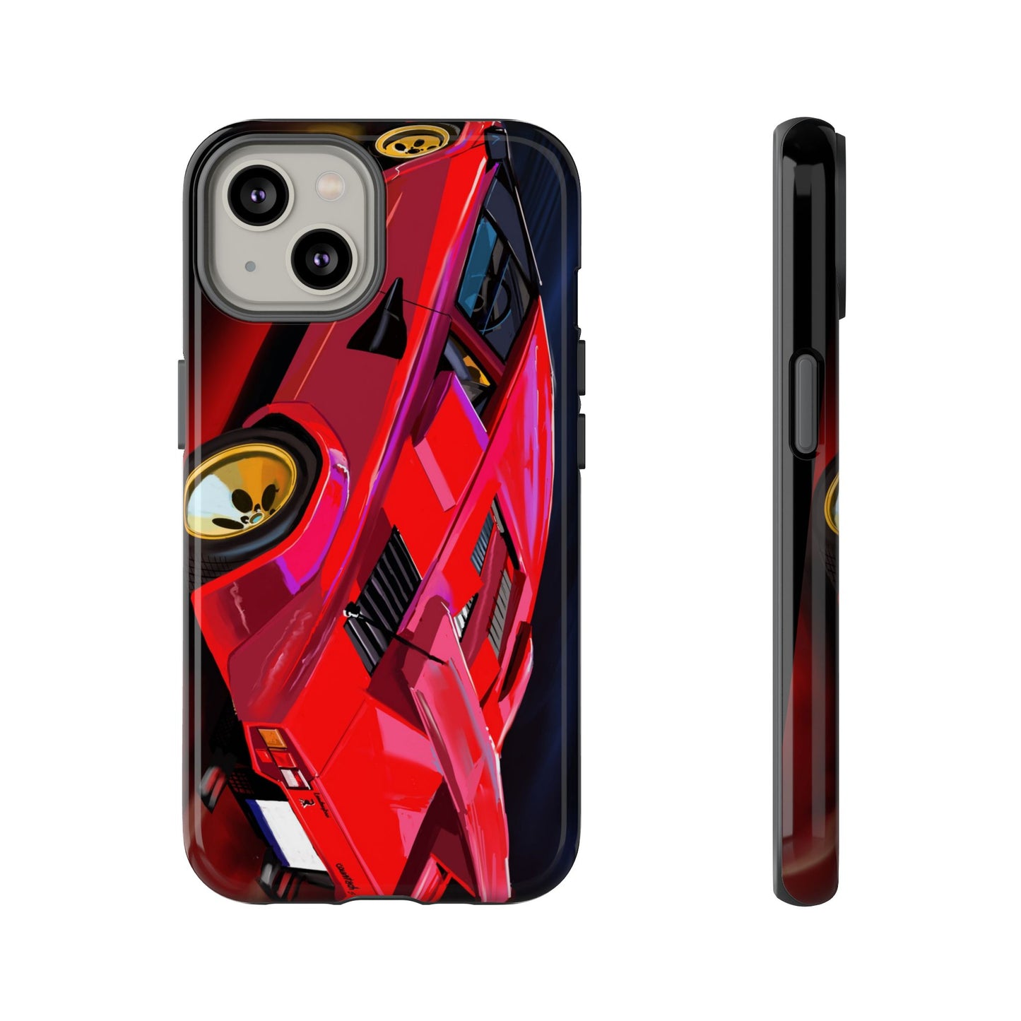 Lamborghini Countach iPhone 16 15 14 13 12 11 Pro max Samsung Galaxy Pixel Slim