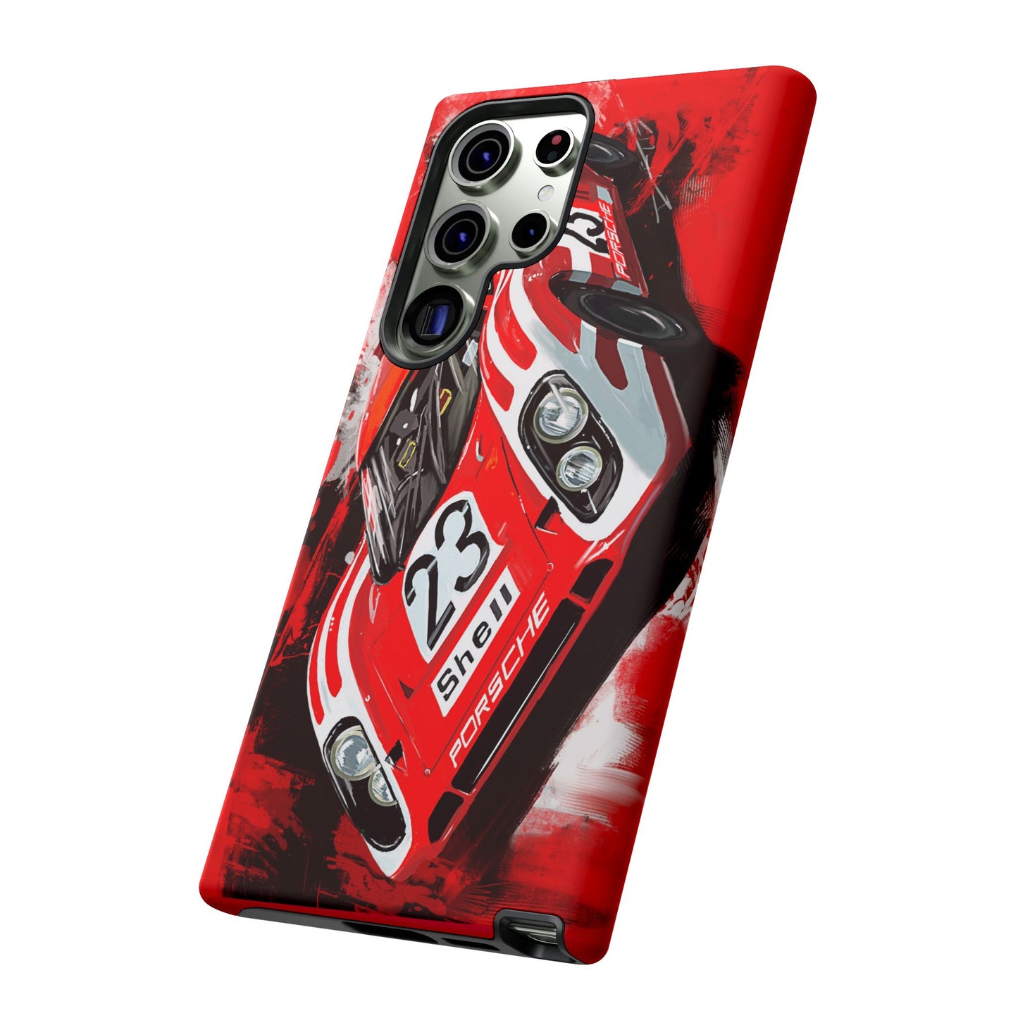 Shell racing 917 Case iPhone 16 15 14 13 12 11 Pro max Samsung Galaxy Pixel Slim