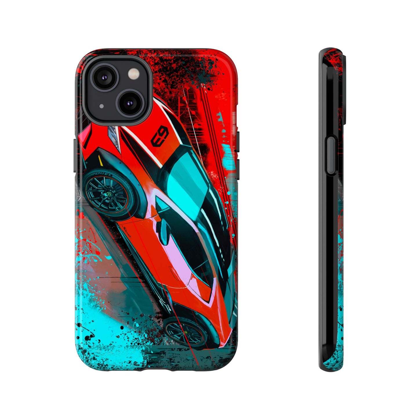 Red Lamborghini Sterrato Case iPhone 16 15 14 13 12 11 Pro Samsung Galaxy Pixel