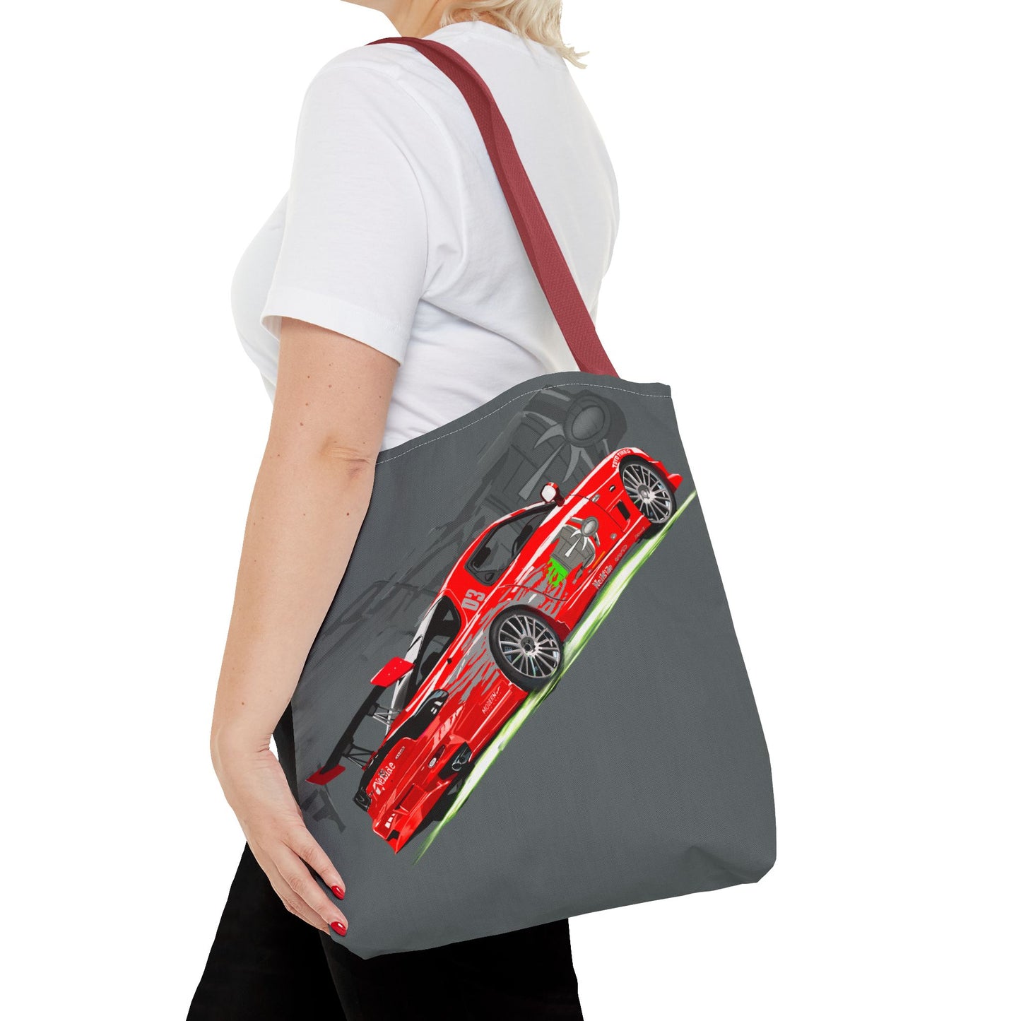 Fast and Furious Dom's RX7  Library Carry Tote Bag (AOP)