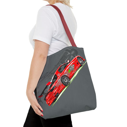 Fast and Furious Dom's RX7  Library Carry Tote Bag (AOP)