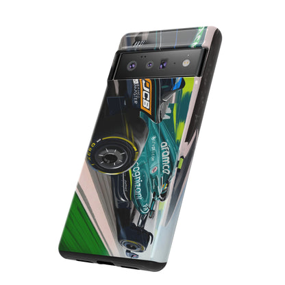 Fernando Alonso F1 Case iPhone 17 16 15 14 13 12 Samsung Galaxy Pixel
