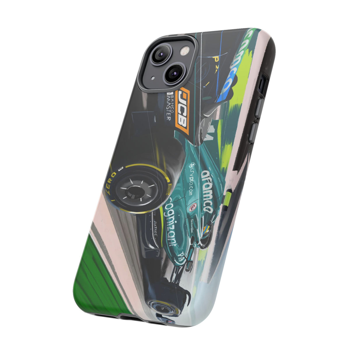 Fernando Alonso F1 Case iPhone 17 16 15 14 13 12 Samsung Galaxy Pixel
