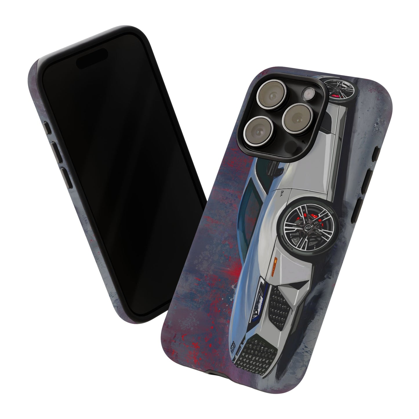 Audi R8 Case iPhone 16 15 14 13 12 11 Pro max Samsung Galaxy Pixel Slim Tough
