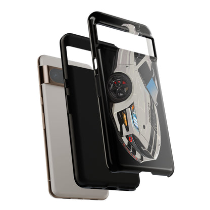 White gt500 car iPhone 17 16 15 14 13 12 Pro Samsung galaxy pixel