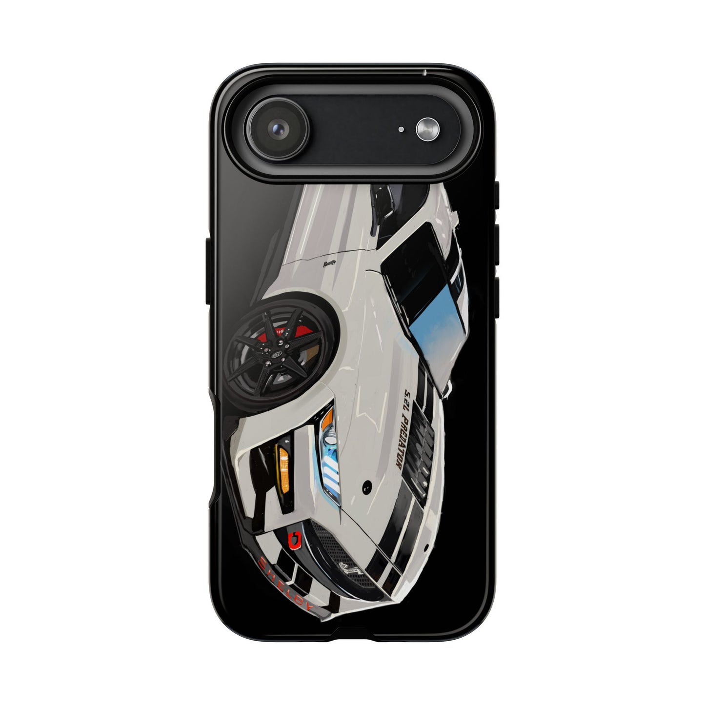 White gt500 car iPhone 17 16 15 14 13 12 Pro Samsung galaxy pixel