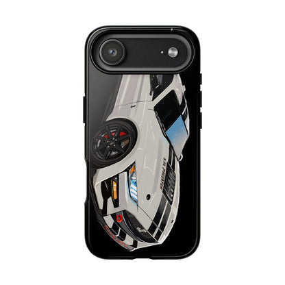 White gt500 car iPhone 17 16 15 14 13 12 Pro Samsung galaxy pixel