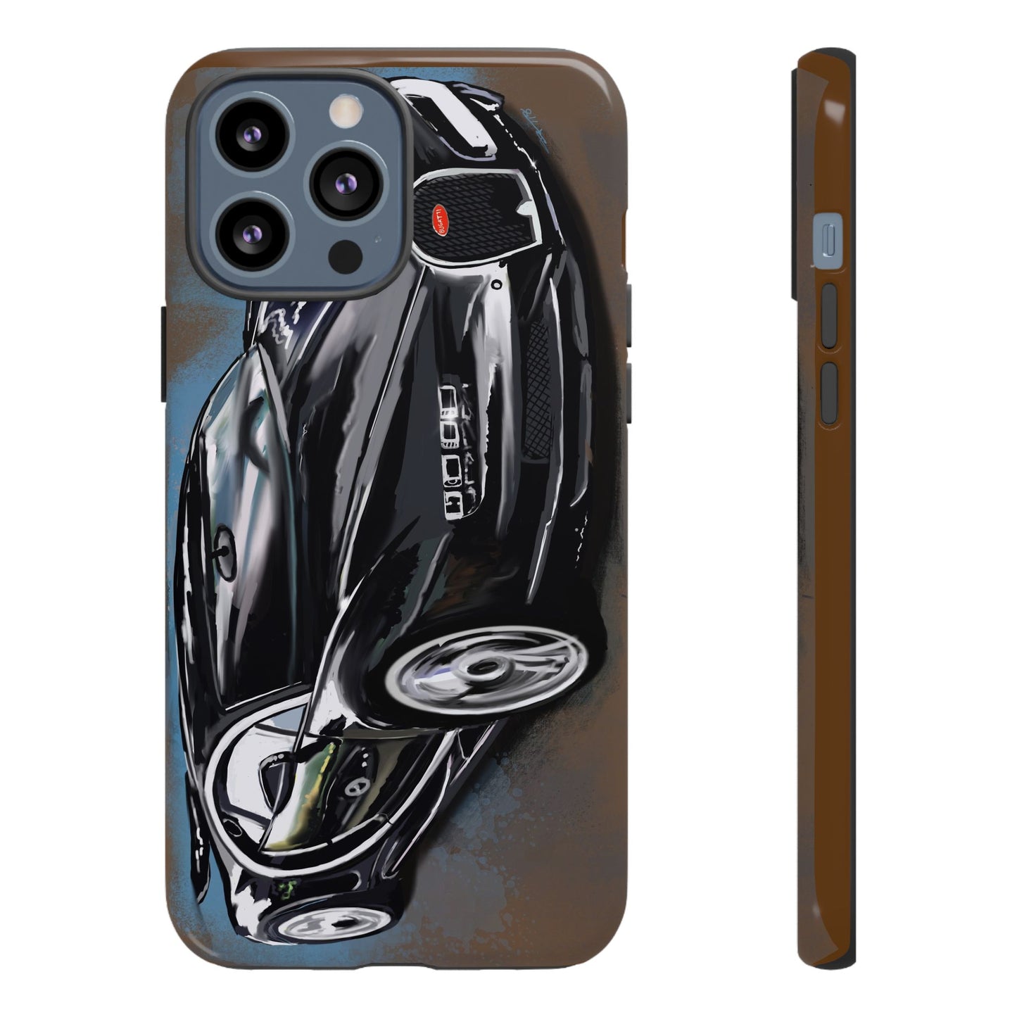 Bugatti Chiron Case  iPhone 16 15 14 13 12 11 Pro max Samsung Galaxy Pixel Slim