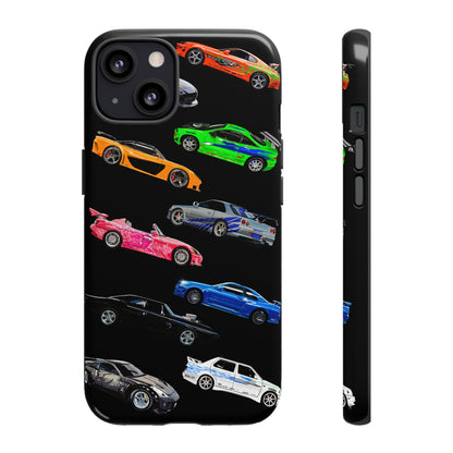 Fast and furious movie cars Case iPhone 16 15 14 13 12 11pro Samsung Galaxy Pixel