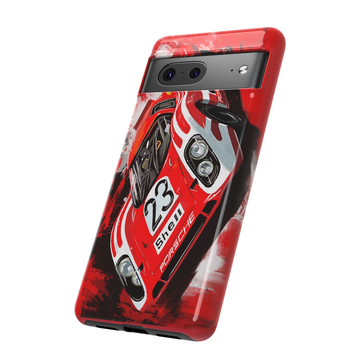 Shell racing 917 Case iPhone 16 15 14 13 12 11 Pro max Samsung Galaxy Pixel Slim