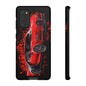 Bugatti Red Chiron Case iPhone 16 15 14 13 12 11 Pro max Samsung Galaxy Pixel