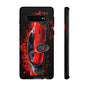 Bugatti Red Chiron Case iPhone 16 15 14 13 12 11 Pro max Samsung Galaxy Pixel
