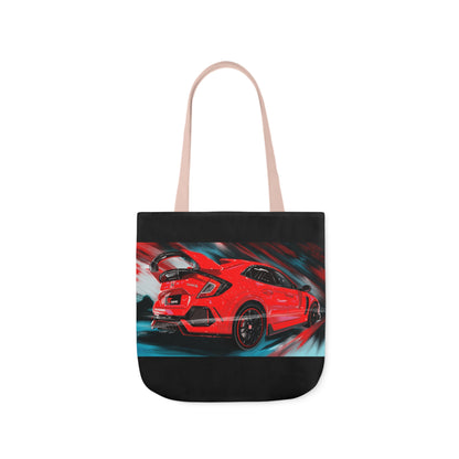 Honda civic type R JDM Canvas Tote Bag, 5-Color Straps