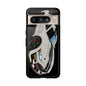 White gt500 car iPhone 17 16 15 14 13 12 Pro Samsung galaxy pixel