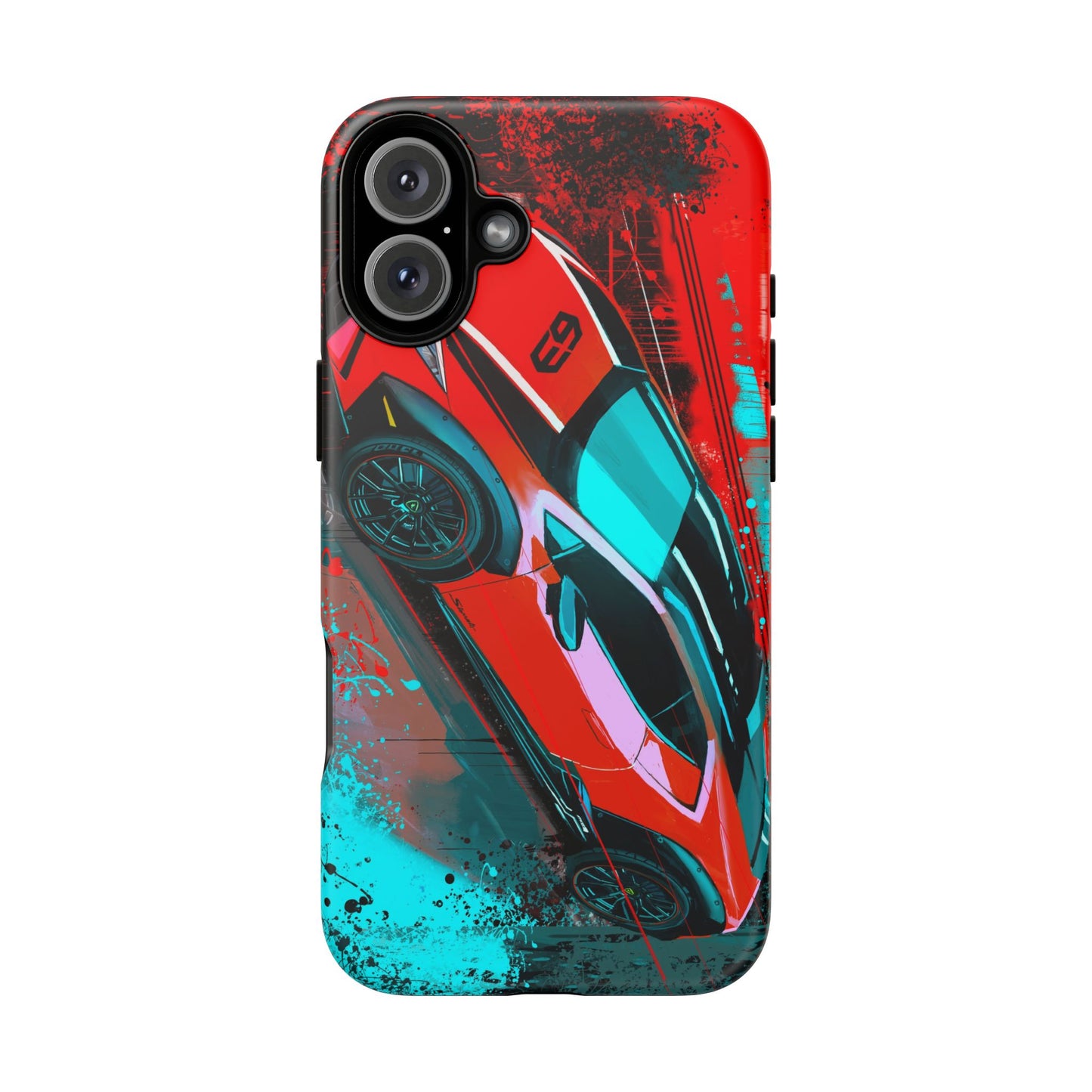 Red Lamborghini Sterrato Case iPhone 16 15 14 13 12 11 Pro Samsung Galaxy Pixel