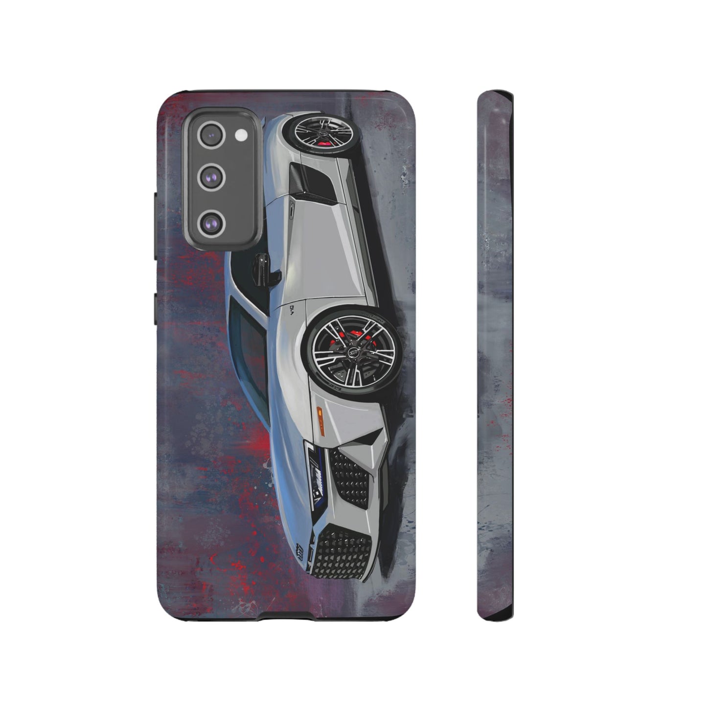 Audi R8 Case iPhone 16 15 14 13 12 11 Pro max Samsung Galaxy Pixel Slim Tough