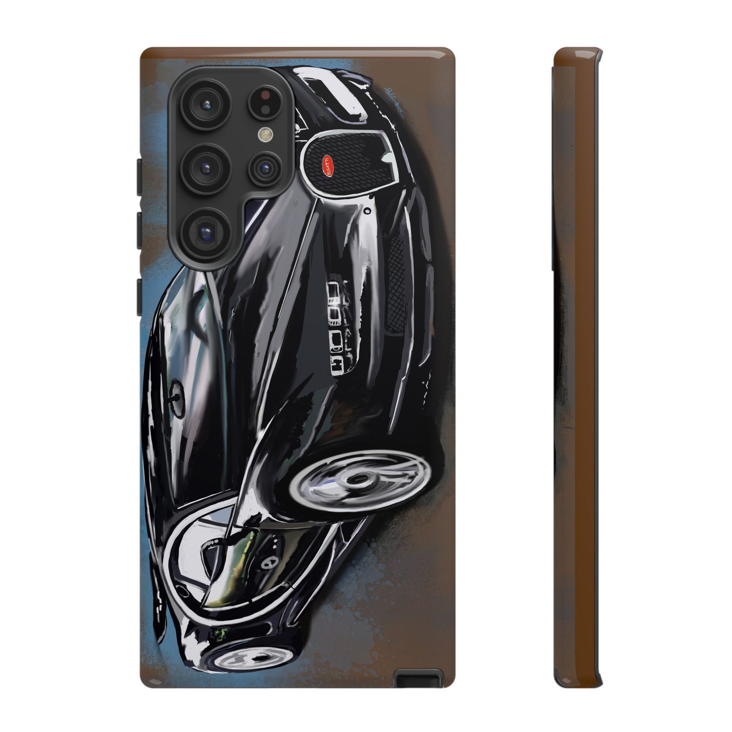 Bugatti Chiron Case  iPhone 16 15 14 13 12 11 Pro max Samsung Galaxy Pixel Slim