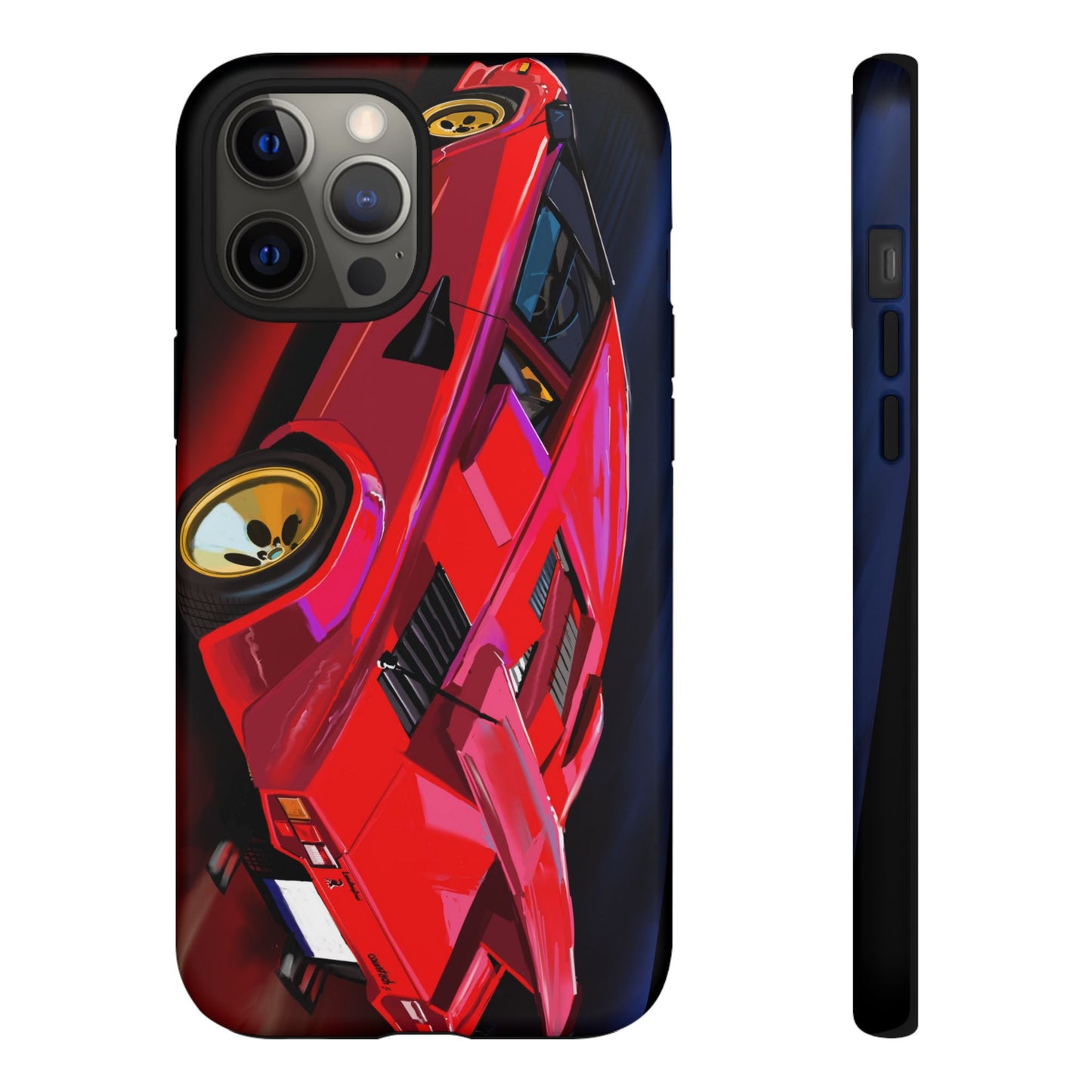 Lamborghini Countach iPhone 16 15 14 13 12 11 Pro max Samsung Galaxy Pixel Slim