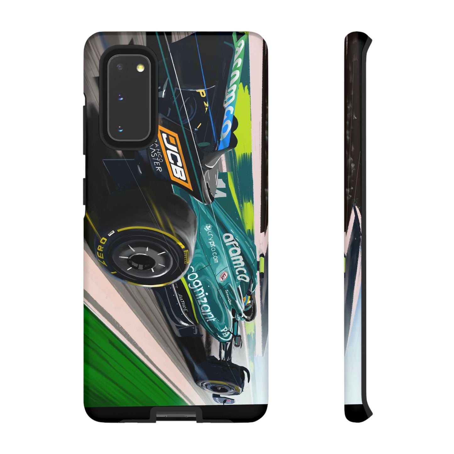 Fernando Alonso Aston Martin F1 Case iPhone 16 15 14 13 12 Samsung Galaxy Pixel