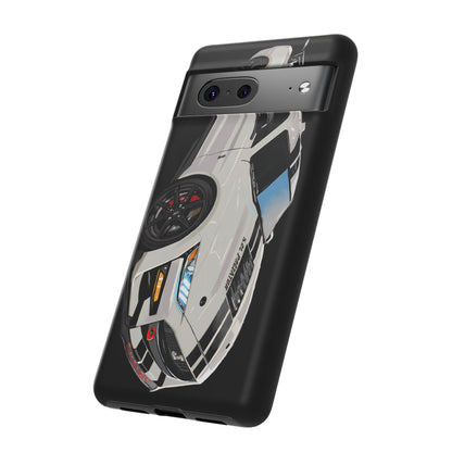 White gt500 car iPhone 17 16 15 14 13 12 Pro Samsung galaxy pixel