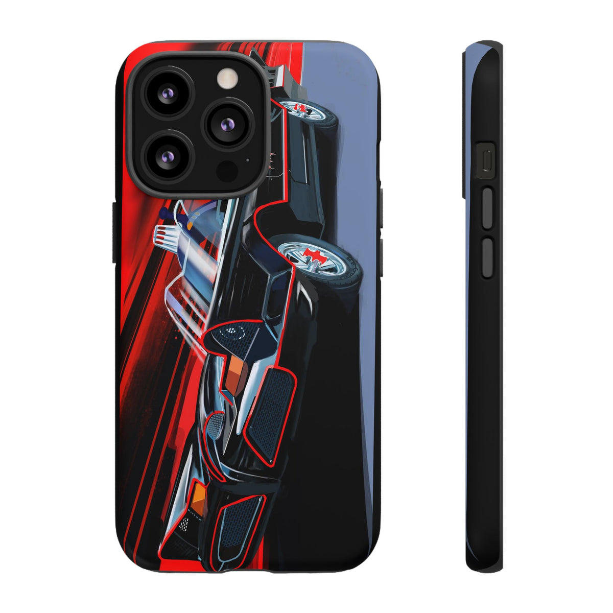 Batmobile Batman classic Iphone 18,17,16,15,14,13,12 Galaxy Samsung Pixel Case