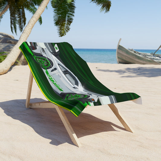 911 GT3 RS 30x60”, 36x72” Beach Towel, race car gift