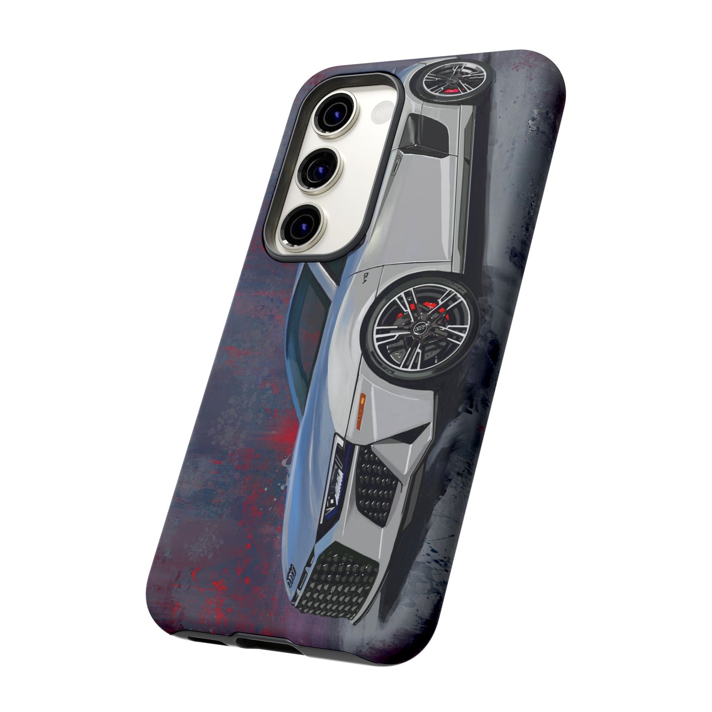 Audi R8 Case iPhone 16 15 14 13 12 11 Pro max Samsung Galaxy Pixel Slim Tough