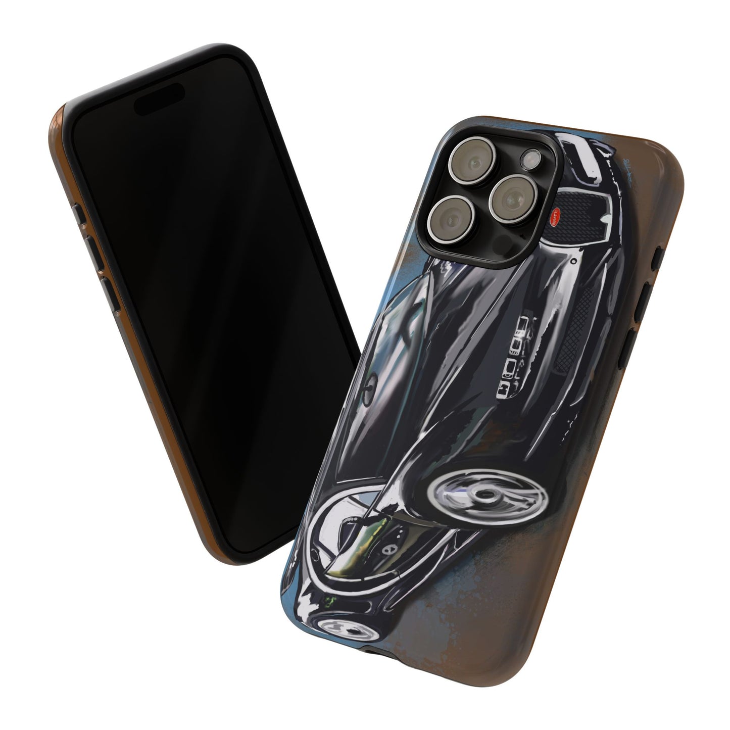 Bugatti Chiron Case  iPhone 16 15 14 13 12 11 Pro max Samsung Galaxy Pixel Slim