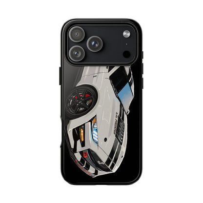White gt500 car iPhone 17 16 15 14 13 12 Pro Samsung galaxy pixel