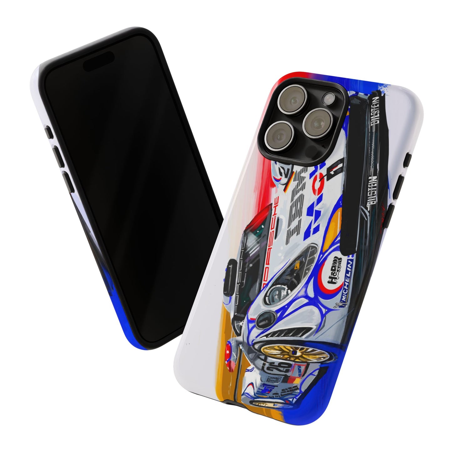 911 Gt1 98 Le mans Case iPhone 16 15 14 13 12 11 Pro max Samsung Galaxy Pixel