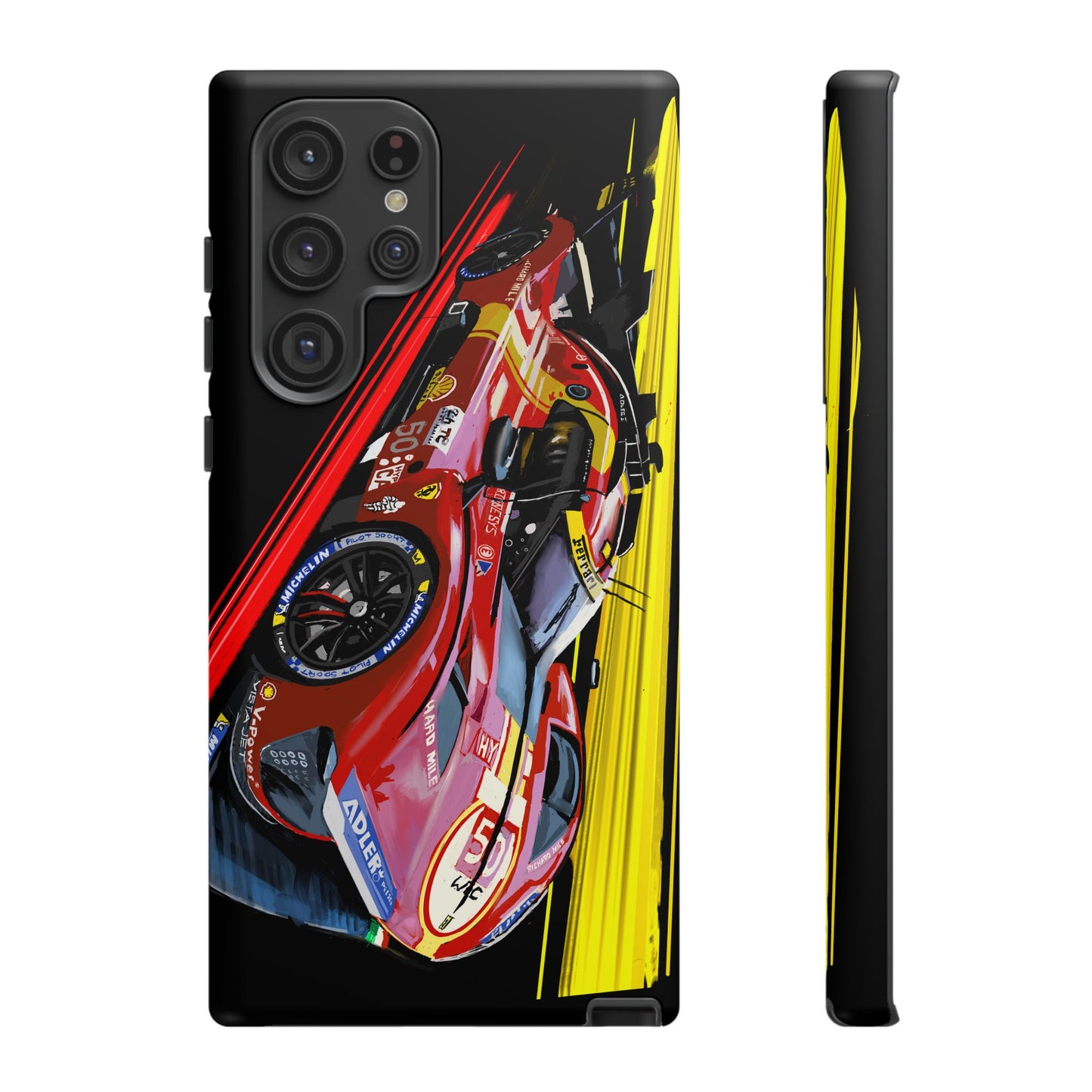 Ferrari 499p HyperCar Le Mans Case iPhone 16 15 14 13 12 11 Samsung Galaxy Pixel