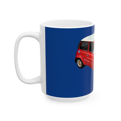 Mini cooper car Ceramic Coffee Tea Mug, 11oz,15oz