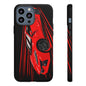 Red C8 corvette Z06 Case iPhone 18 17 16 15 14 13 12 11 Pro Samsung Galaxy Pixel