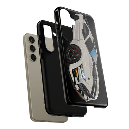 White gt500 car iPhone 17 16 15 14 13 12 Pro Samsung galaxy pixel