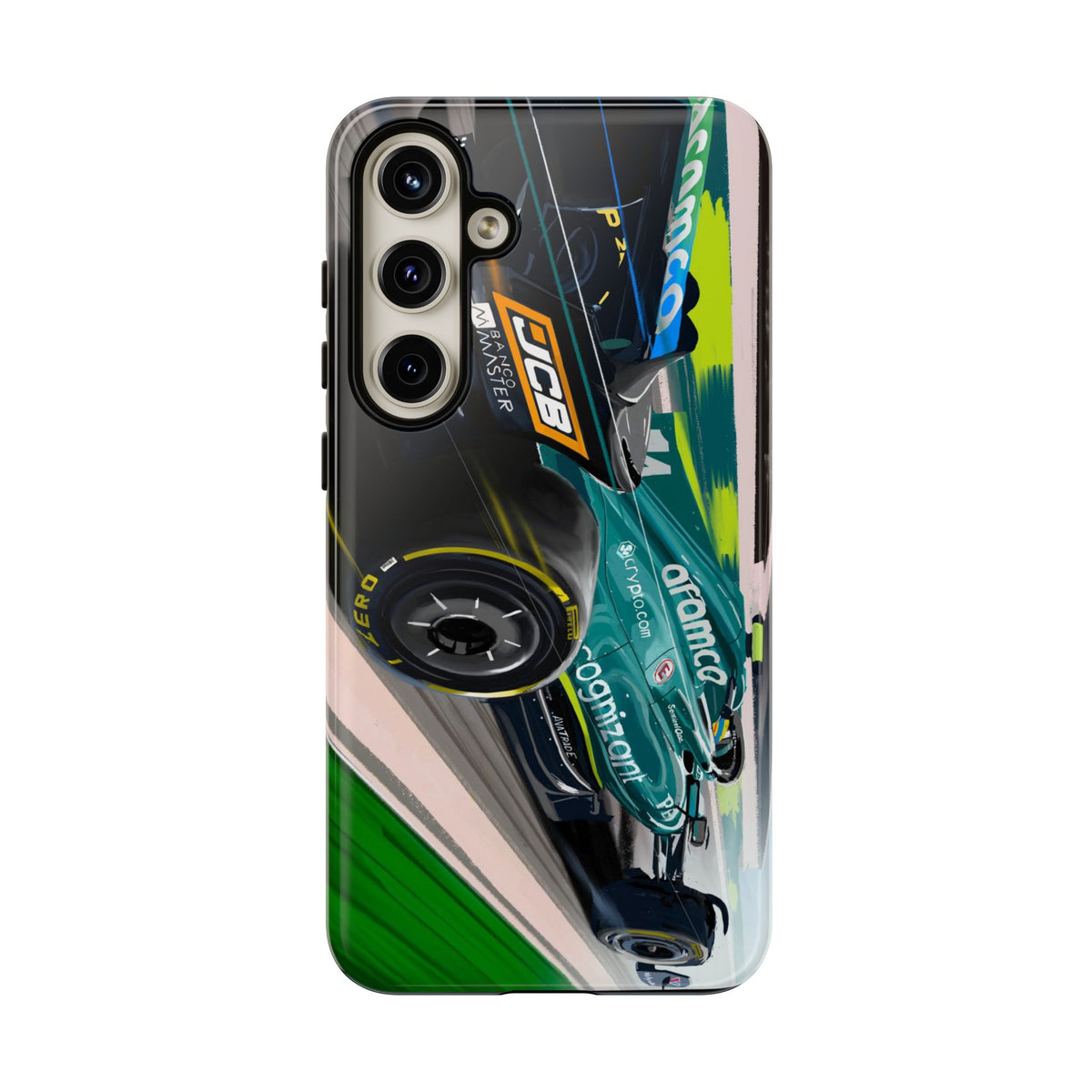 Fernando Alonso F1 Case iPhone 17 16 15 14 13 12 Samsung Galaxy Pixel