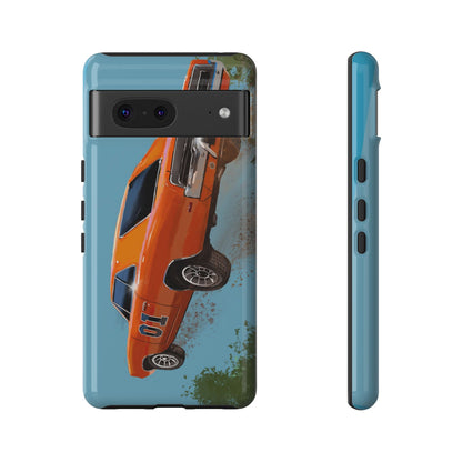 General Lee Dukes of Hazard Case iPhone 16 15 14 13 12 11 Samsung Galaxy Pixel