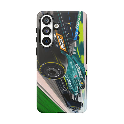 Fernando Alonso F1 Case iPhone 17 16 15 14 13 12 Samsung Galaxy Pixel