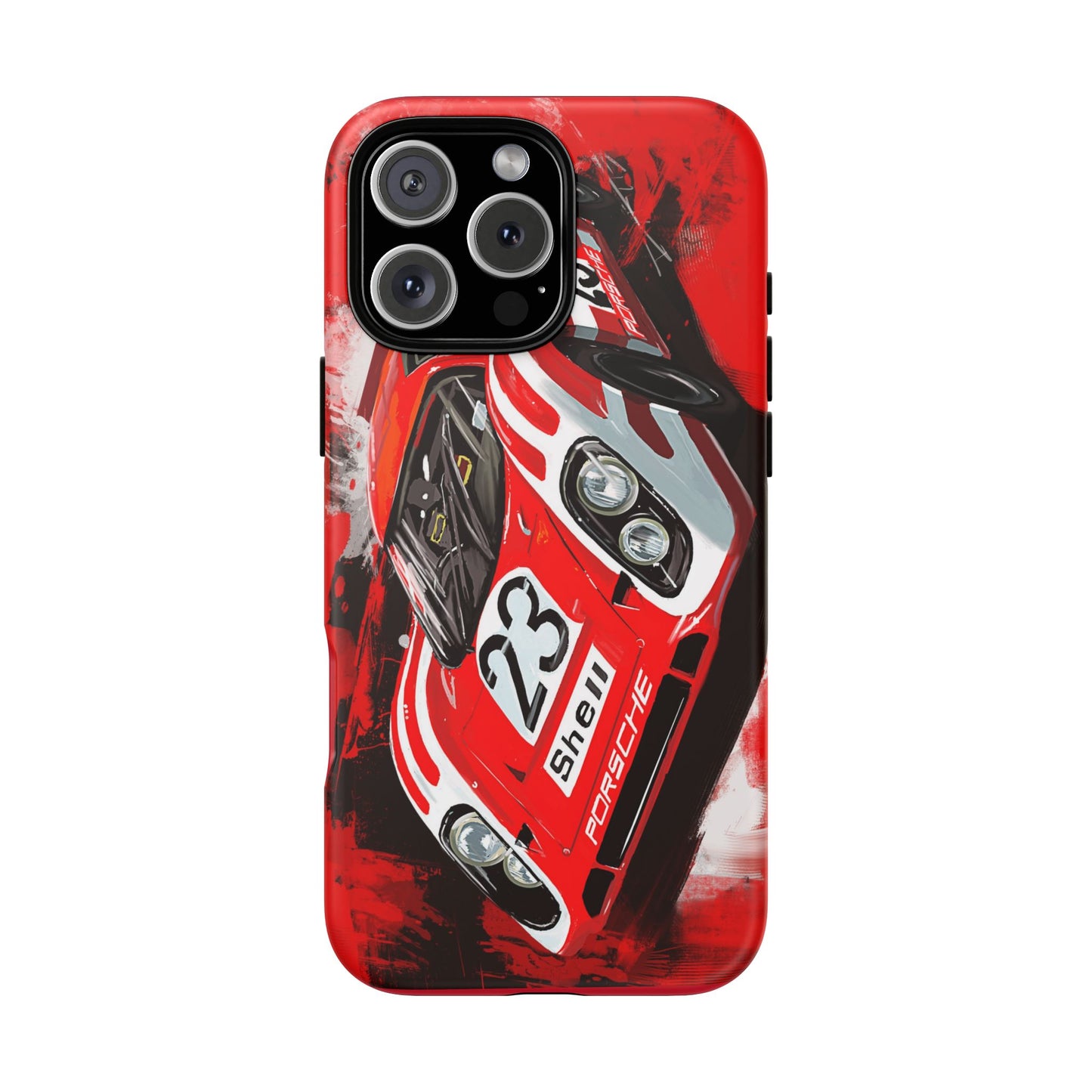 Shell racing 917 Case iPhone 16 15 14 13 12 11 Pro max Samsung Galaxy Pixel Slim