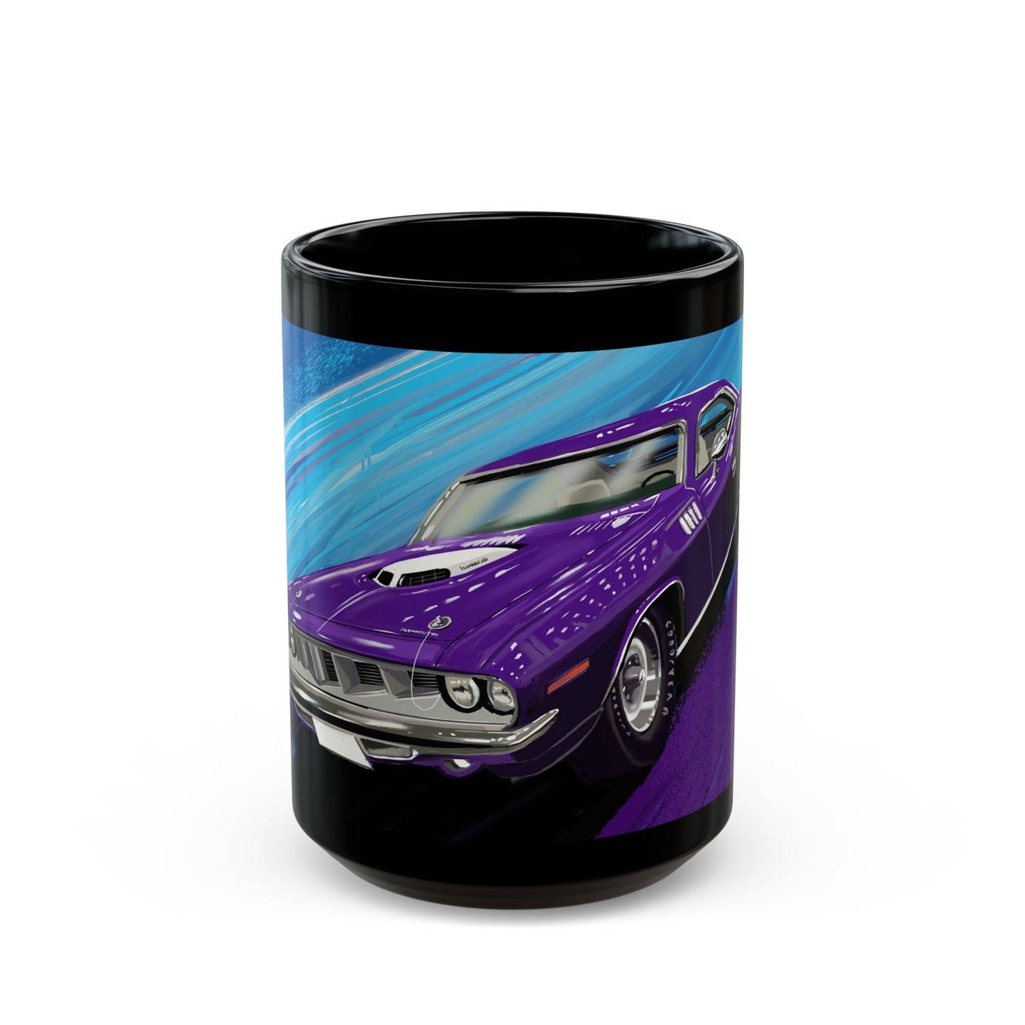 71 Plymouth barracuda 2024 American muscle car Mug coffee tea(11oz, 15oz)