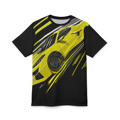 Chevrolet Corvette C8 Z06 American muscle Unisex Cut & Sew  T-shirt (AOP)