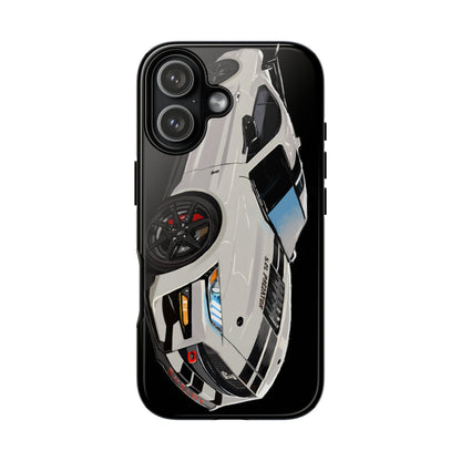 White gt500 car iPhone 17 16 15 14 13 12 Pro Samsung galaxy pixel