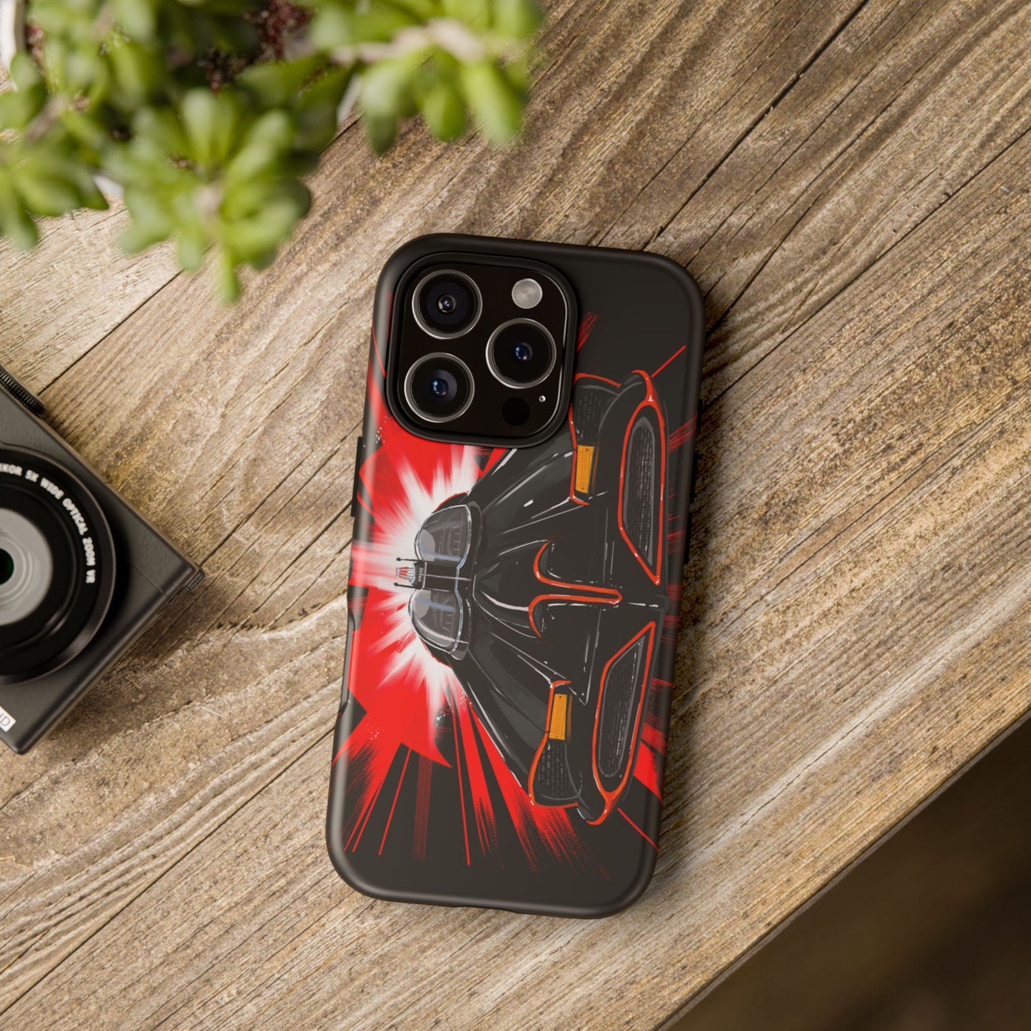 Classic Batmobile Batman fan Phone Case Samsung iPhone 16,15,14,13 Galaxy, pixel