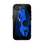 Blue Corvette C8 z06 Design for iPhone 18 17 16 15 14 13 Pro Max