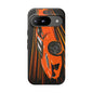 Orange C8 corvette Z06 iPhone 18 17 16 15 14 13 12 Pro  Samsung Galaxy Pixel